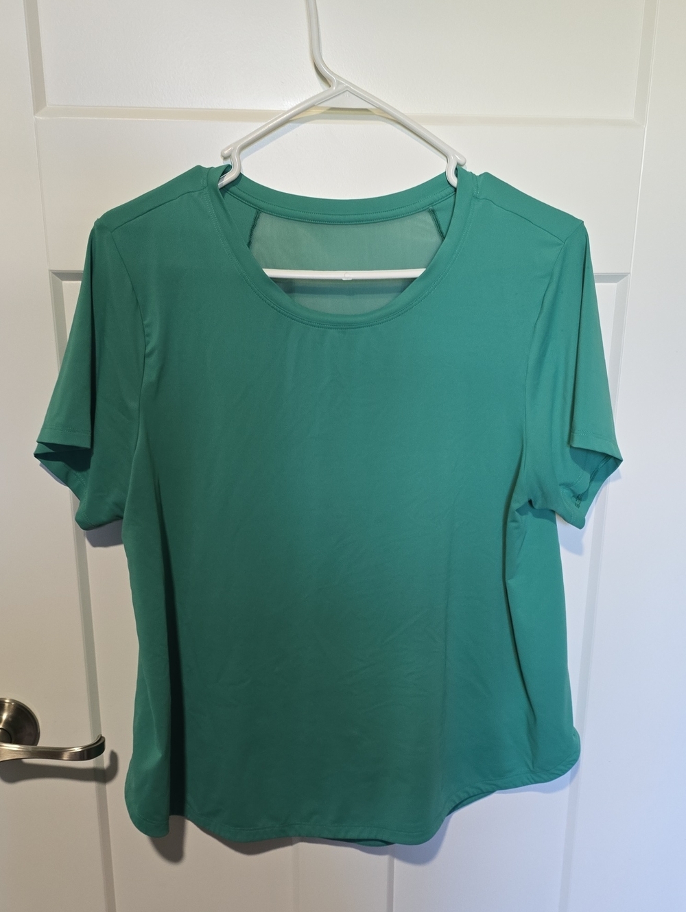 All In Motion Women’s Short Sleeve Crew Neck Top in Teal